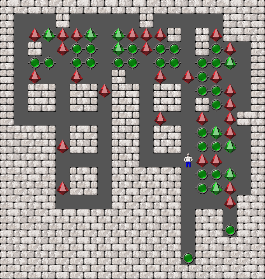 Сокобан Bugs509 collection уровень 486